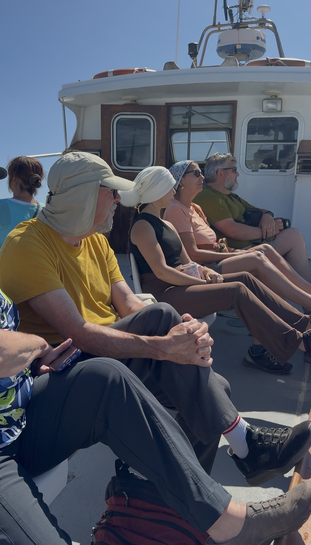 Guests aboard Skellig Boat Tour from Portmagee